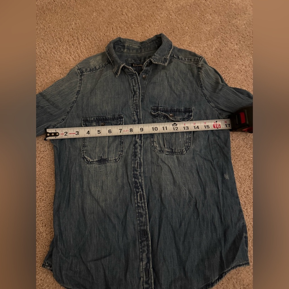 Jean Button Down - Picture 2 of 2
